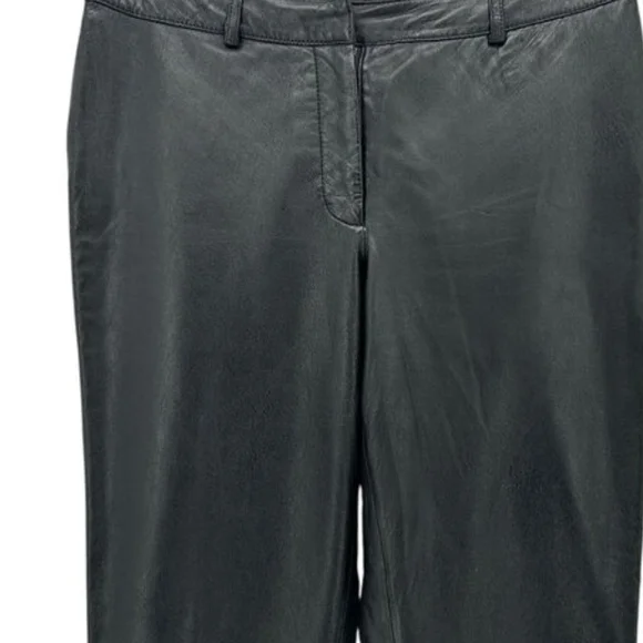 Vintage 111 State Genuine Leather Women's Pants Straight Leg - Picture 2 of 7